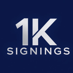 1K Signings logo